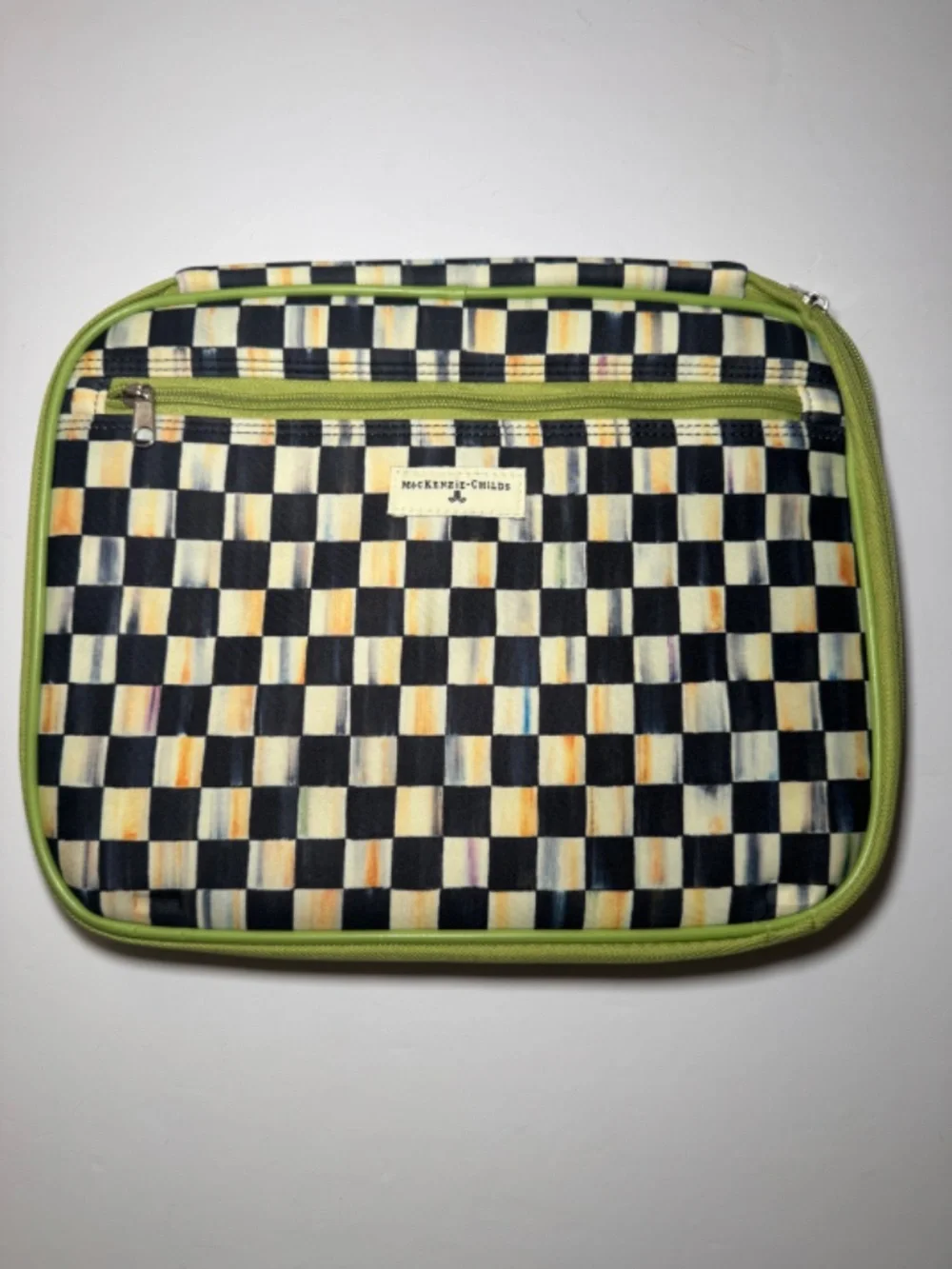 MacKenzie-Childs Courtly Check Tablet Case iPad Sleeve Organizer